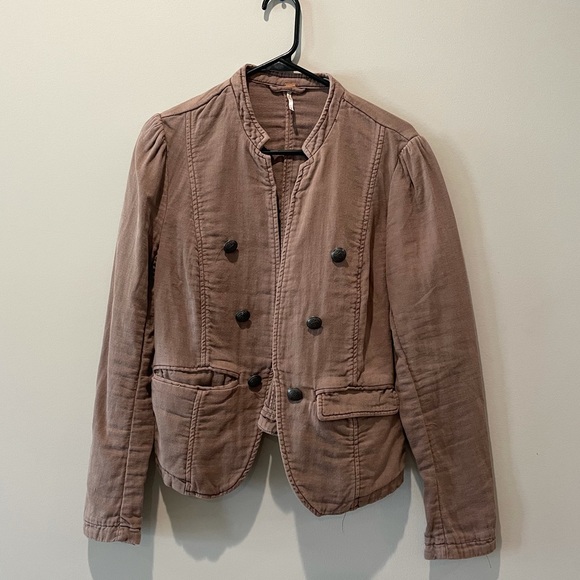 Free People Military-Style Jacket - Picture 1 of 5